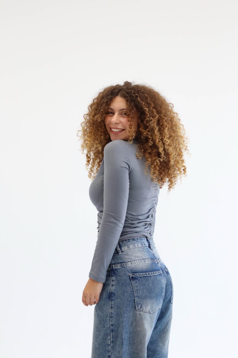Midline top in grey - Image 4