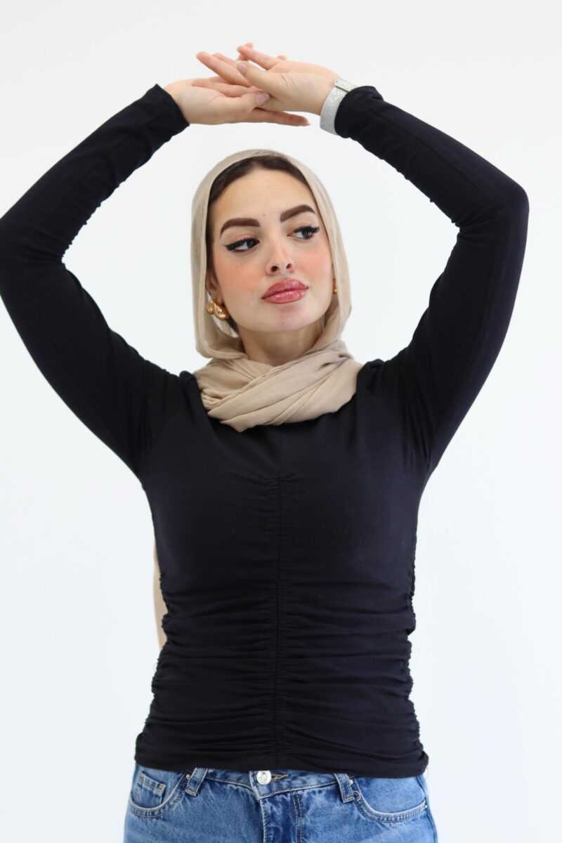 Midline top in black - Image 3