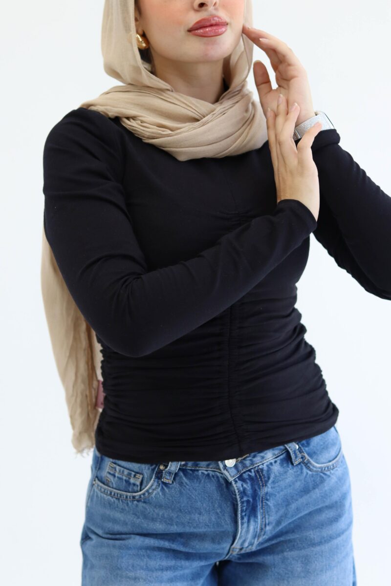Midline top in black - Image 4
