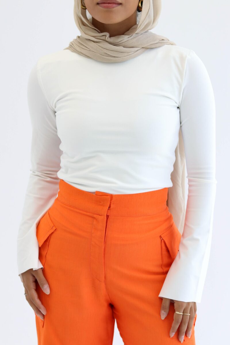 Basic top in white - Image 2