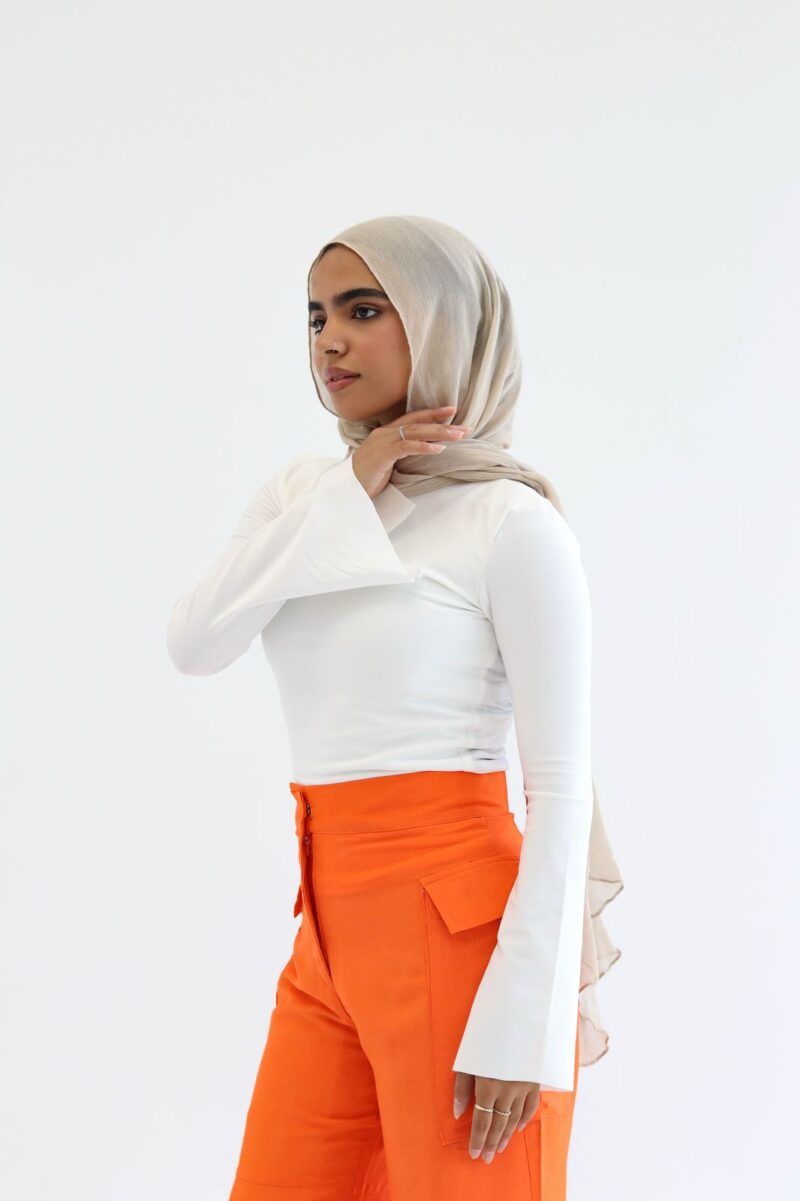 Basic top in white - Image 4