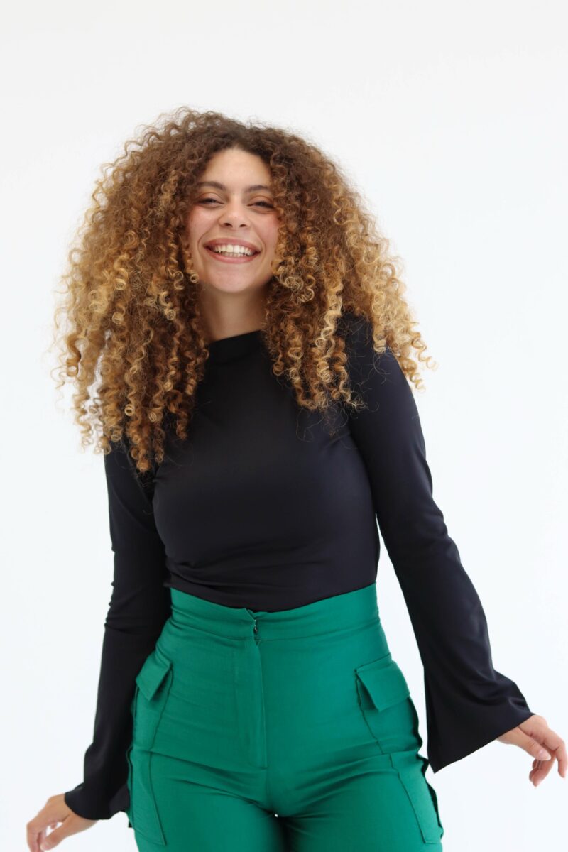 Basic top in black - Image 4