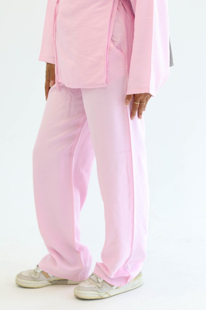 Wrap set in powder pink - Image 4