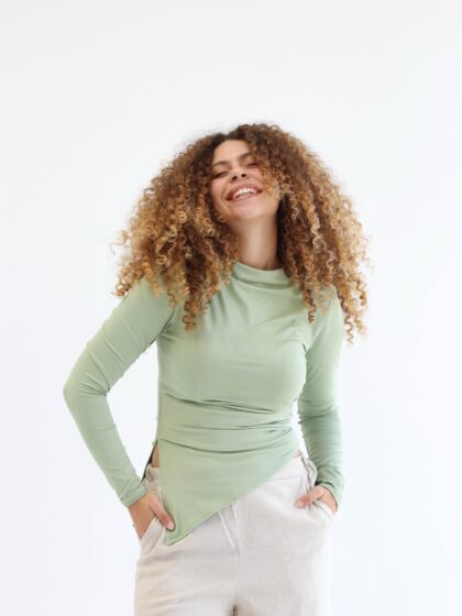The go-to mint top in sage