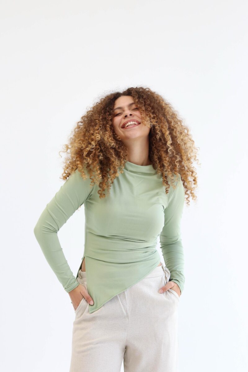 The go-to mint top in sage