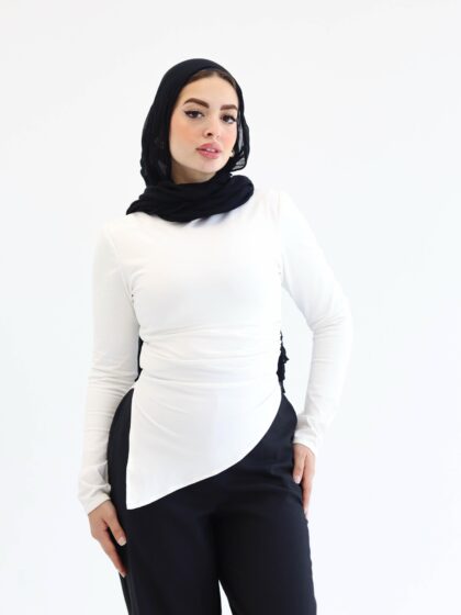 The go-to white top in white