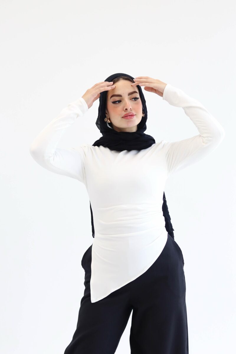 The go-to white top in white - Image 2