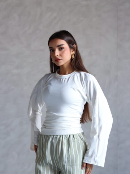Basic top in White