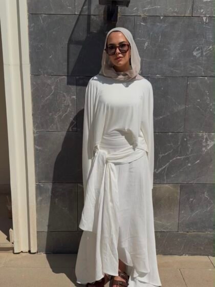 Easy breezy skirt in white